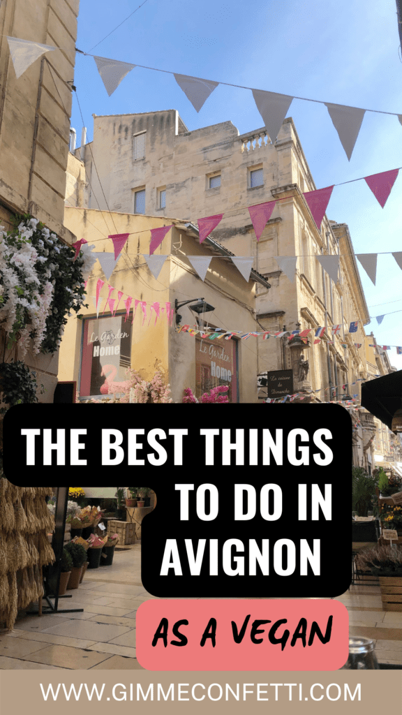 the best things to do in avignon as a vegan