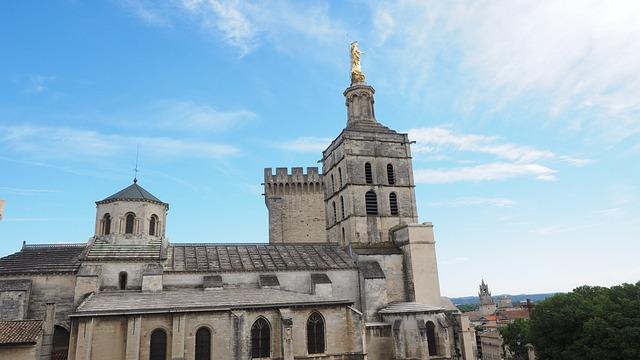Notre-Dame des Doms Cathedral in avignon