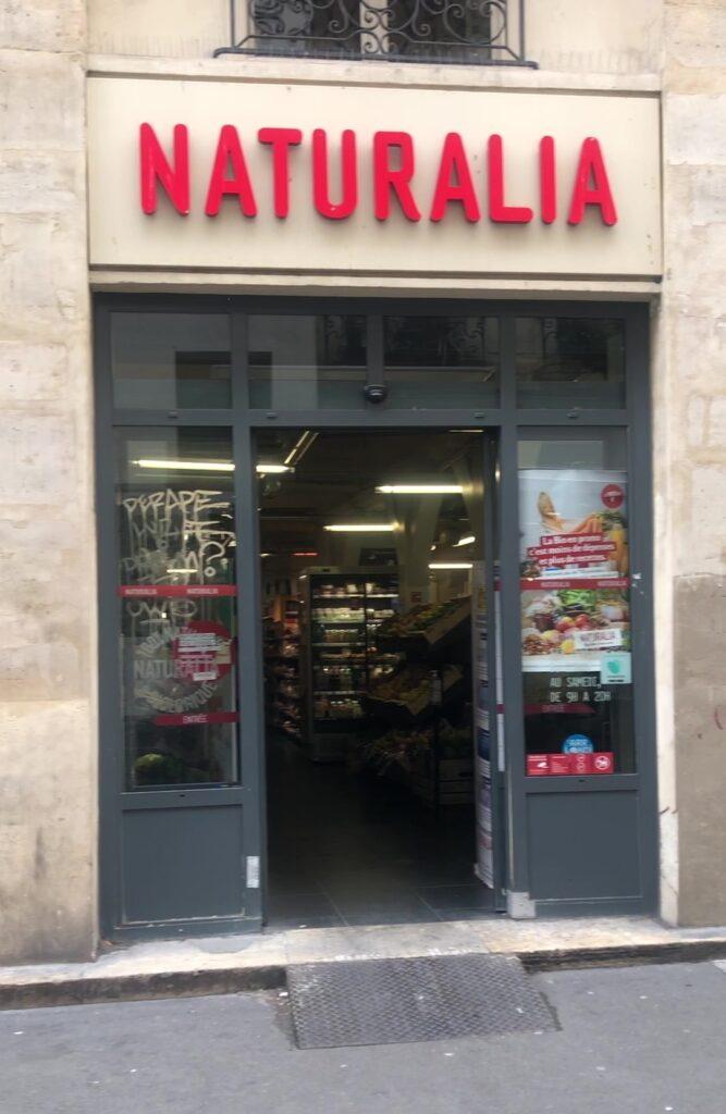 naturalia vegan store in paris france