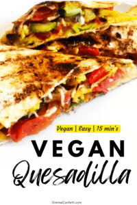 Easy and Quick Halal Vegan Quesadilla recipe