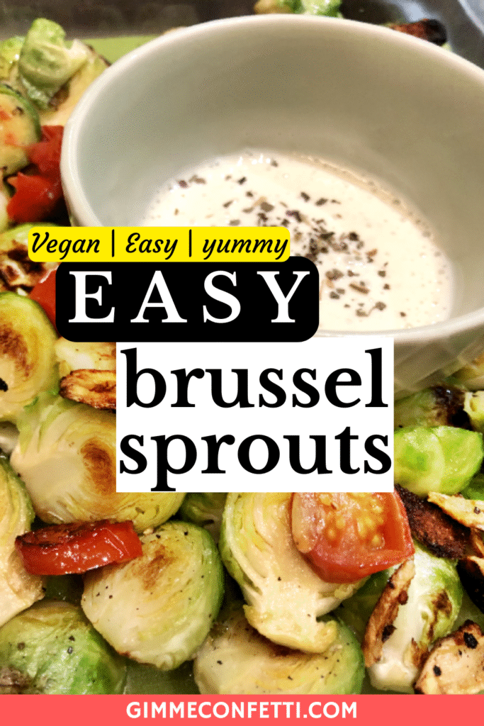 vegan brussel sprouts recipe gimme confetti pinterest 1