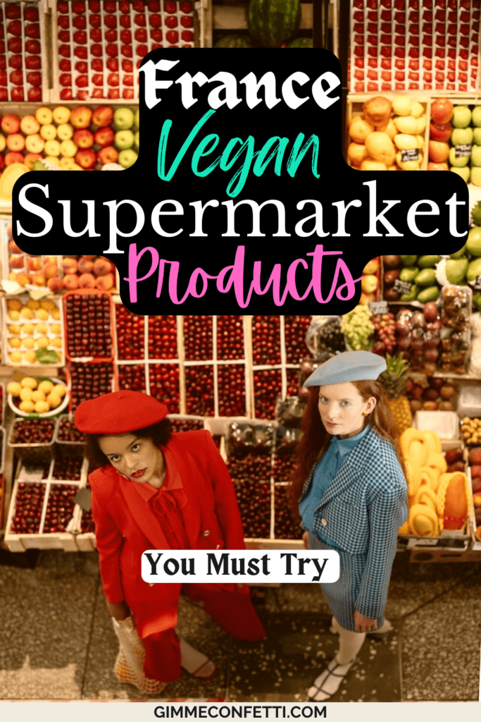 best vegan food Grocery Store supermarket Products france