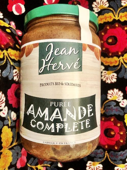 Jean Jerve Puree amade complete vegan almond butter france