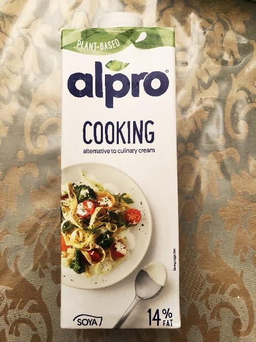 alpro cooking vegan france