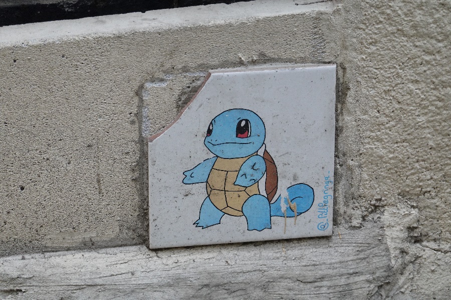 Street art pokemon Montpellier south of France Montpellier France