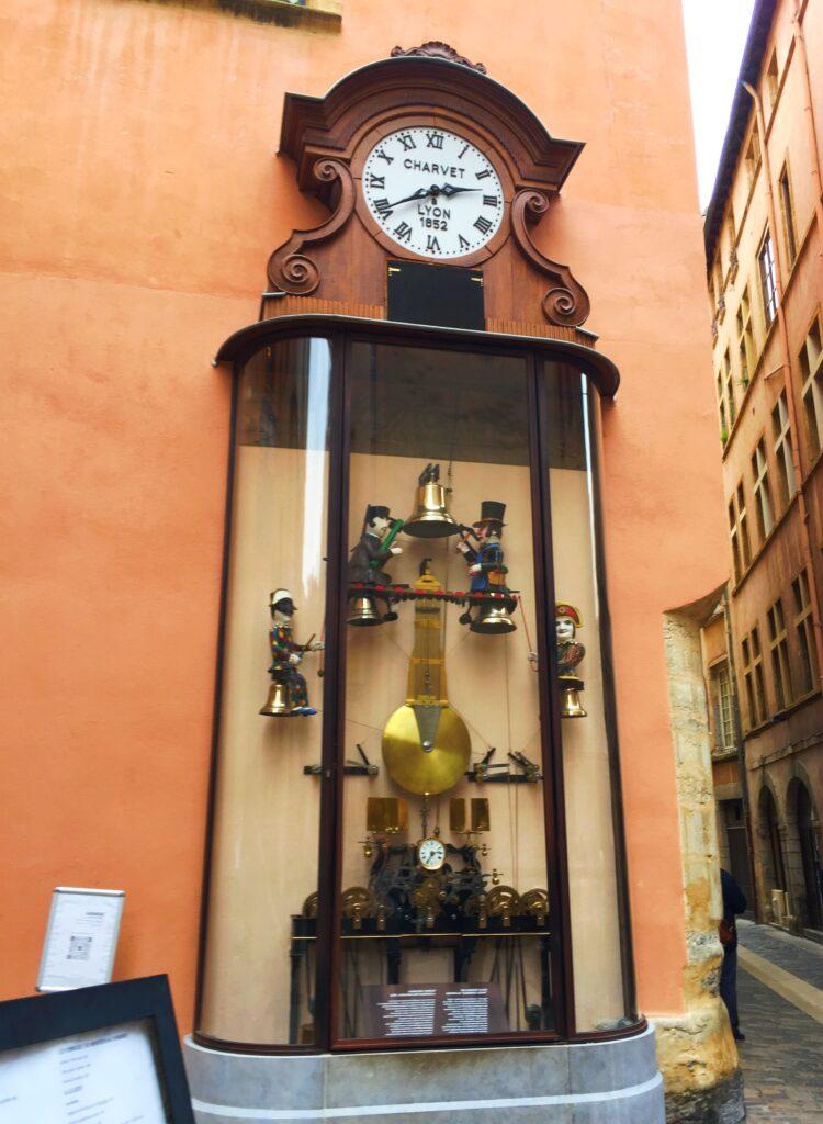 L’horloge des Guignols vieux lyon