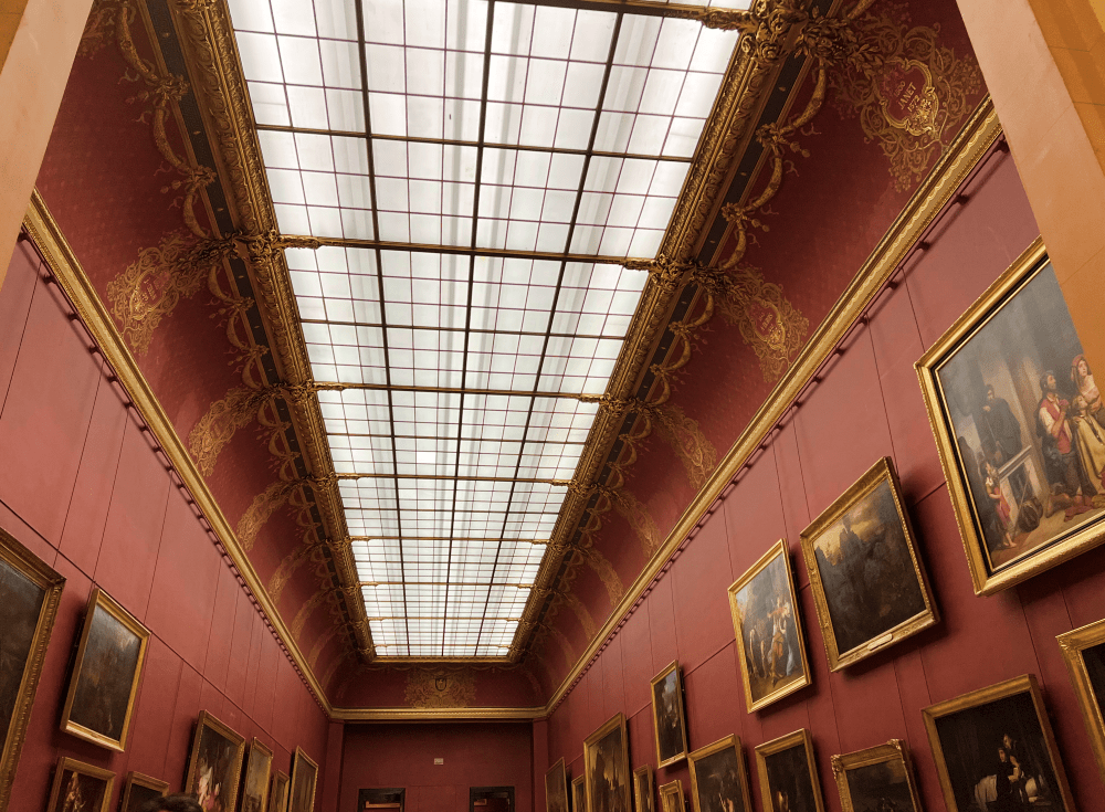 louvre museum wing