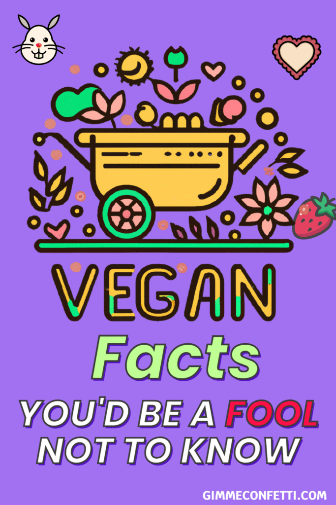 facts about vegans PINTEREST