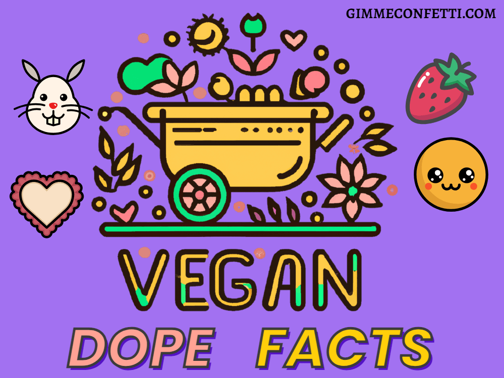 facts about vegans + vegan food facts