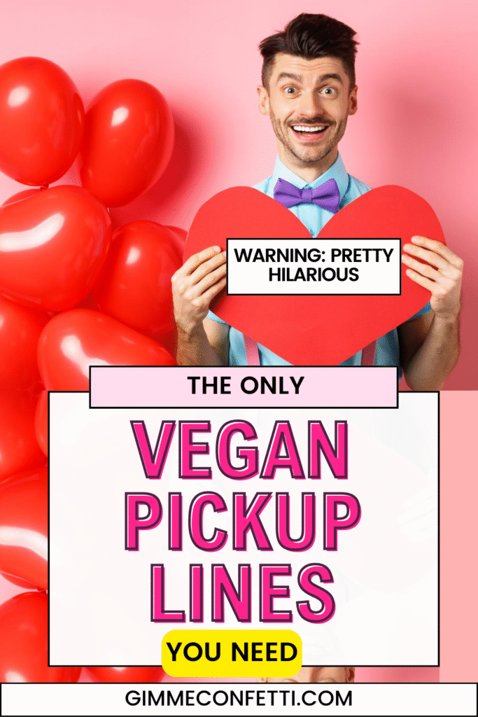 vegan pickup lines gimme confetti 5