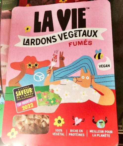 La Vie Lardons vegetaux fumes vegan bacon france