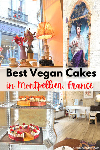 vegan food cakes montpellier south of france