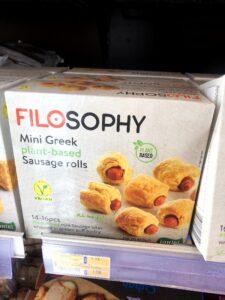 Filosophy Mini Greek Sausage rolls 