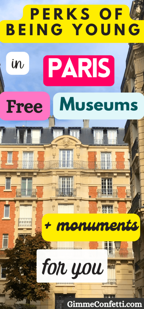 Free Museums in Paris for Students, Those under 26, and Teachers