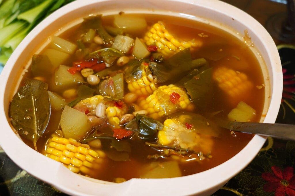 indonesia sayur asem vegan food dish