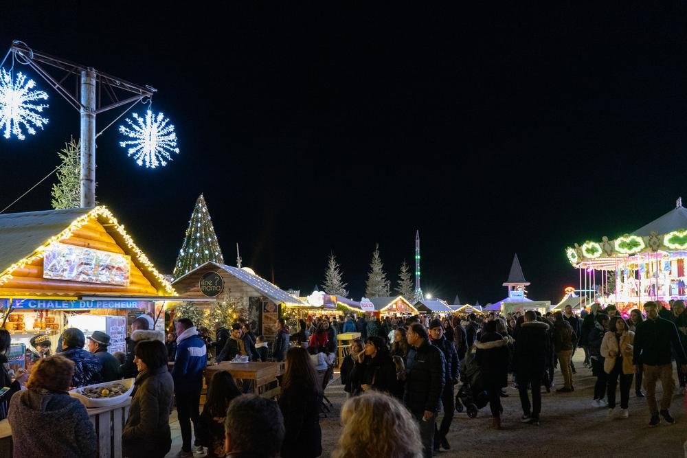 le barcares christmas market france