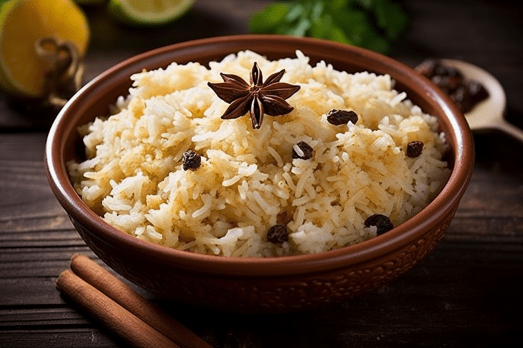 Arroz Con Coco vegan dish colombia