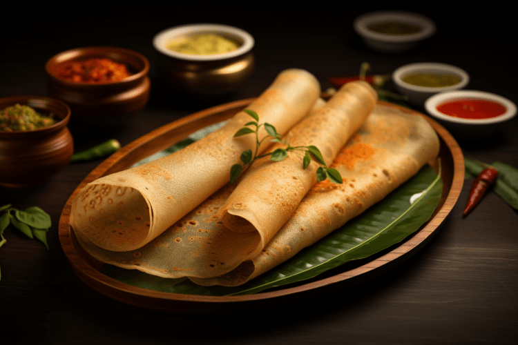 crispy thin dosa vegan